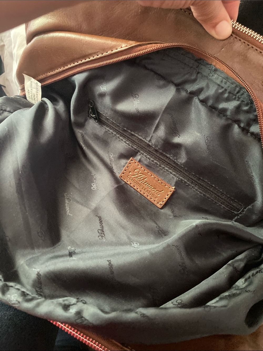 Brown Leather Satchel Handbag - Elegant Everyday Carry - Picture 6 of 15